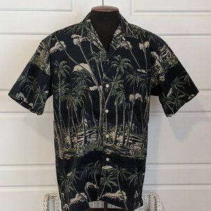 Men’s Hawaiian Print Camp Shirt